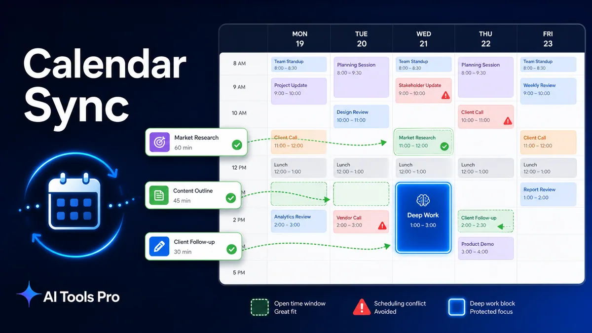 Calendar Sync prompt visual