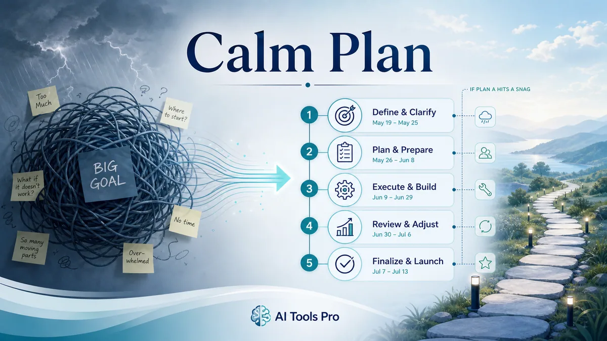 Calm Plan prompt visual