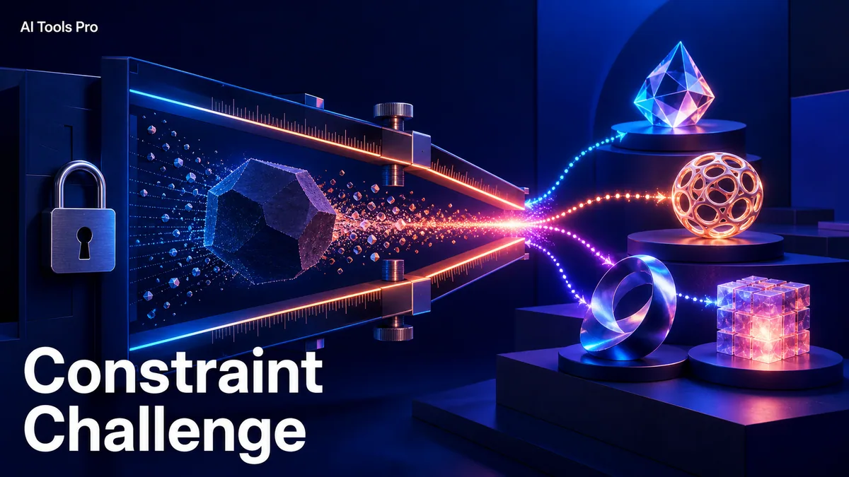Constraint Challenge prompt visual