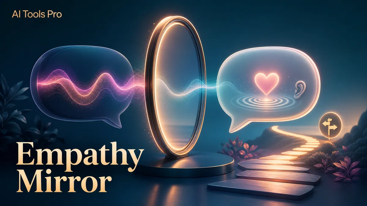 Empathy Mirror prompt visual