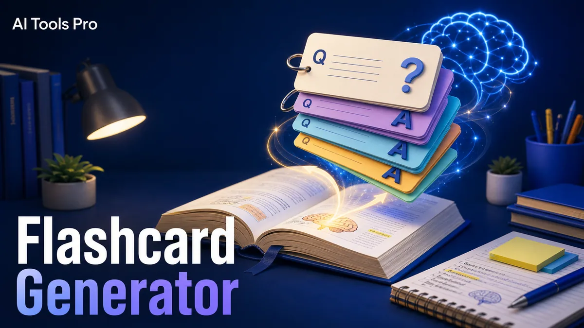 Flashcard Generator prompt visual