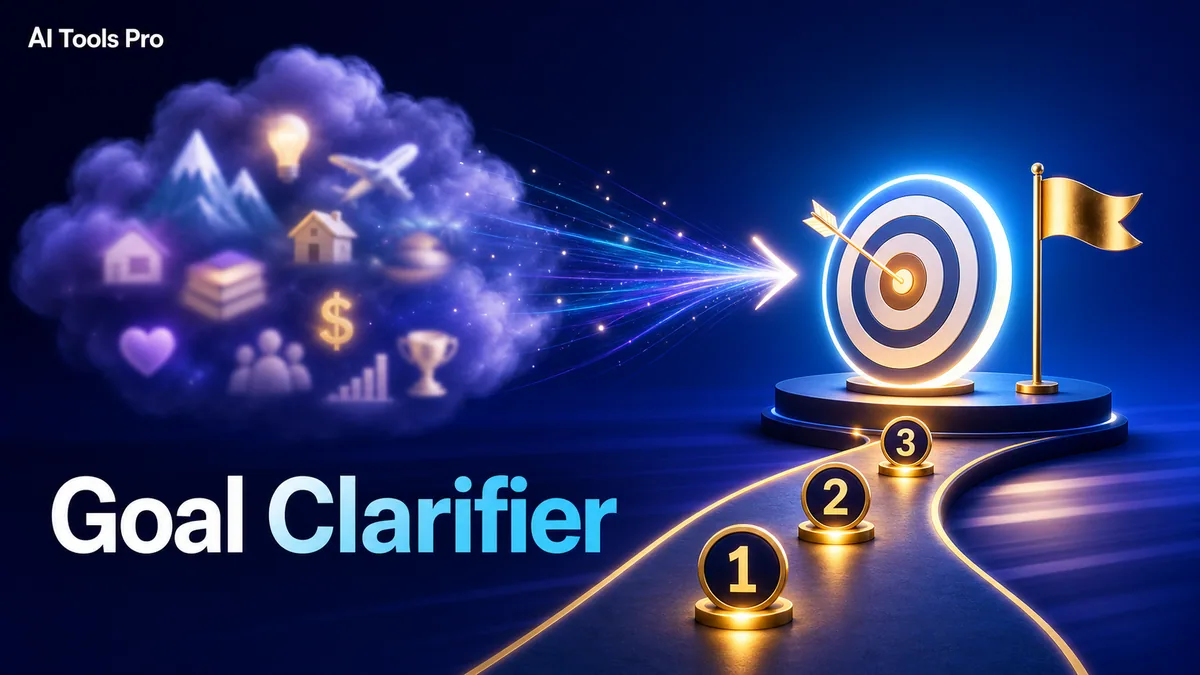 Goal Clarifier prompt visual