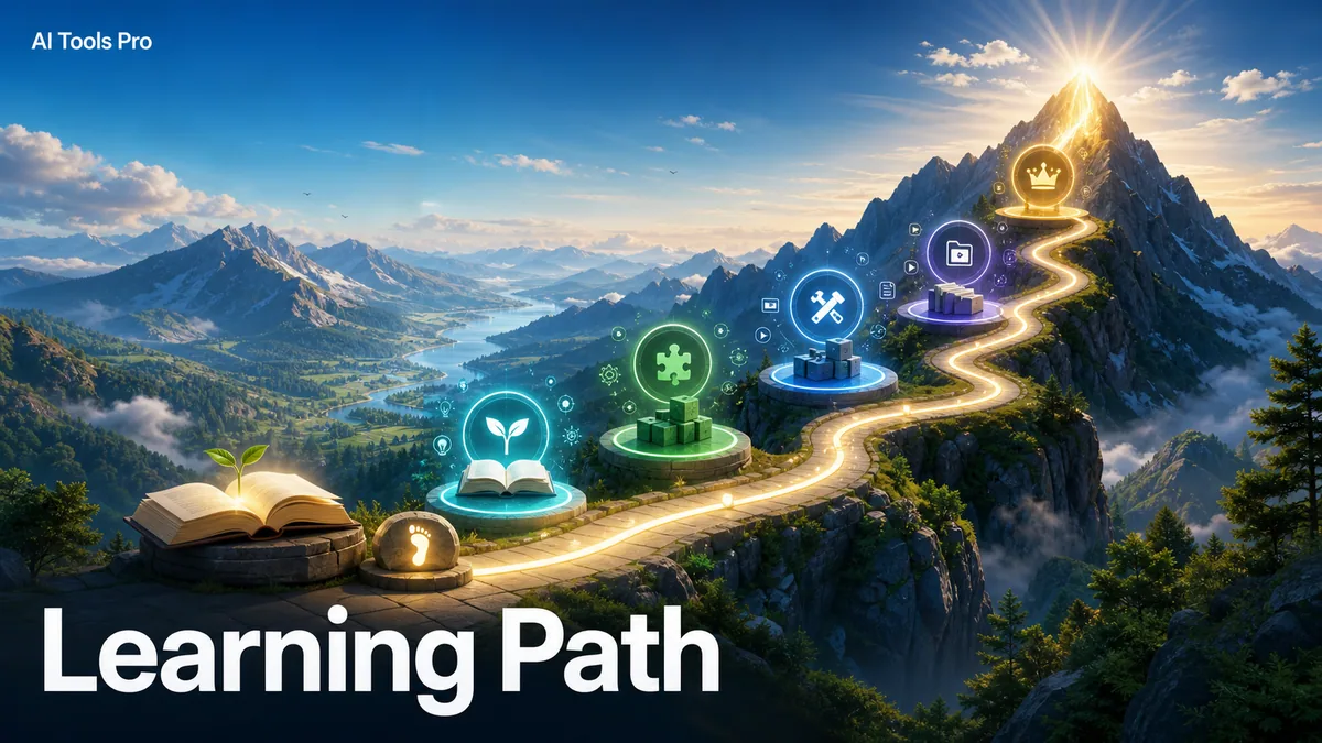 Learning Path prompt visual