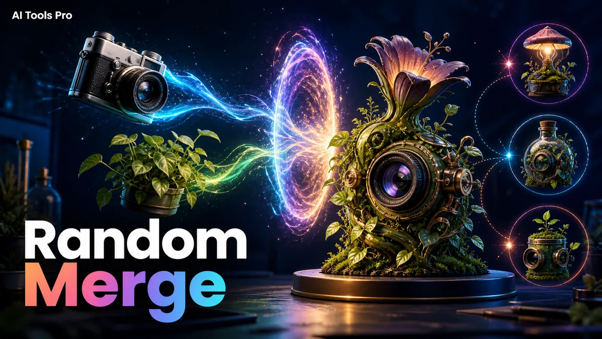 Random Merge prompt visual