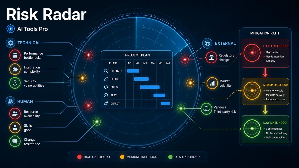 Risk Radar prompt visual