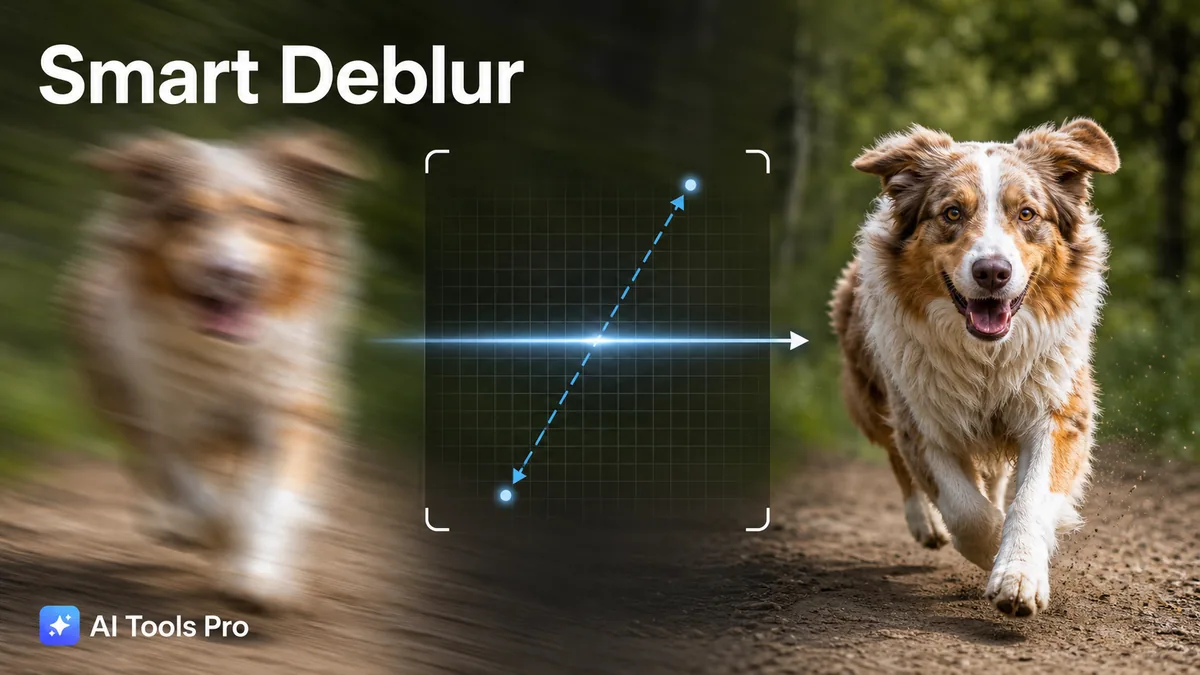 Smart Deblur prompt visual