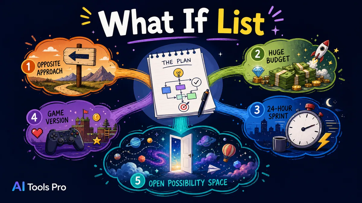 What If List prompt visual