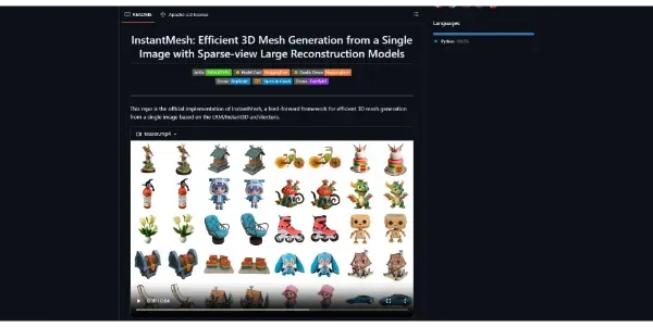 InstantMesh 3D