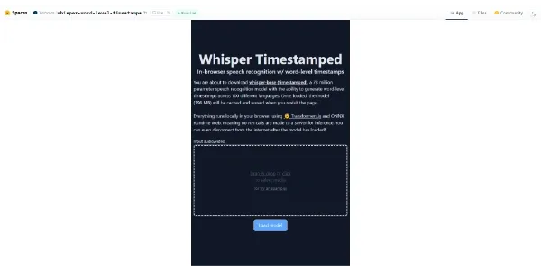 Whisper Timestamped