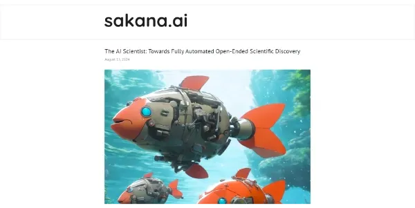 The AI Scientist by Sakana