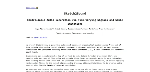 Sketch2Sound Adobe