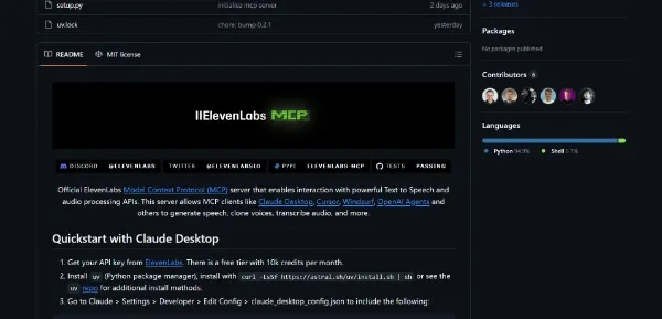 ElevenLabs MCP