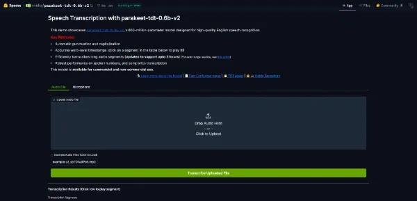 Parakeet by Nvidia