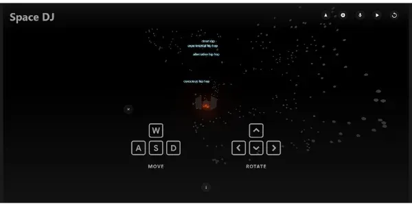 Space DJ (Magenta Google)
