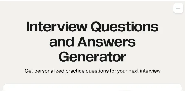 Interview Q&A AI