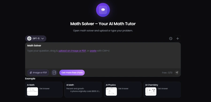 AI Math Solver