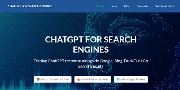 ChatGPT For Search Engines