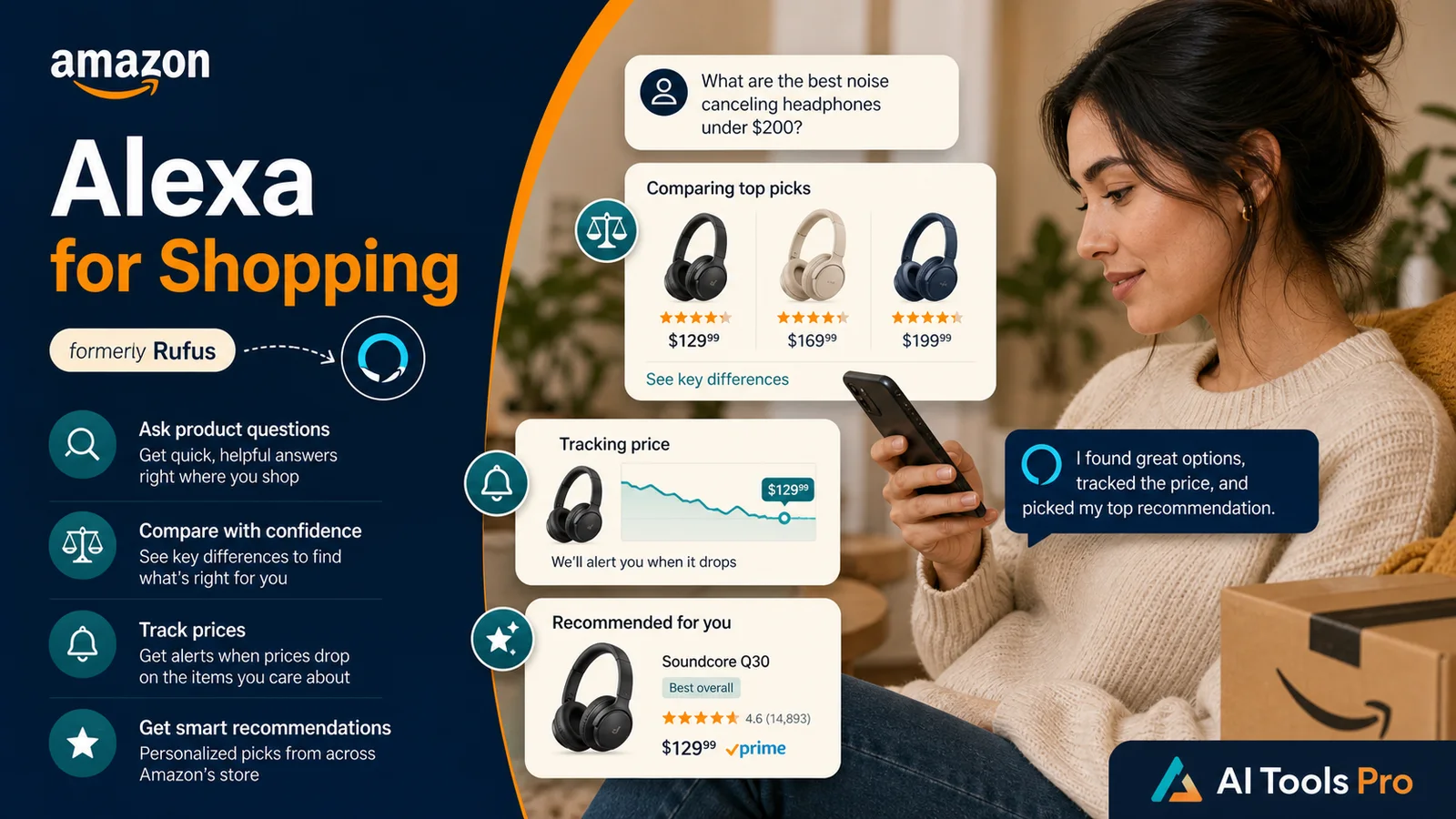 Alexa for Shopping (formerly Rufus)